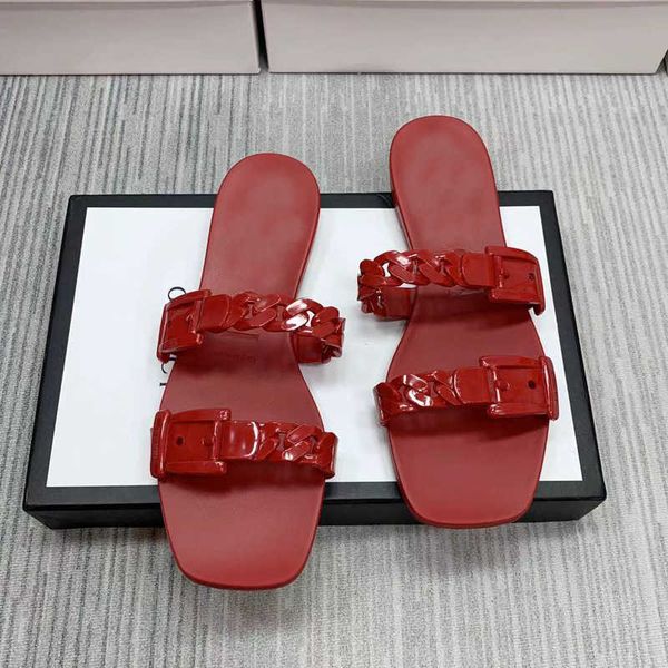 2021 summer g straight chain slippers show leg length flat bottom fashion pvc jelly beach shoes women's, Black
2021 summer g straight chain slippers show leg length flat bottom fashion pvc jelly beach shoes women's, Black