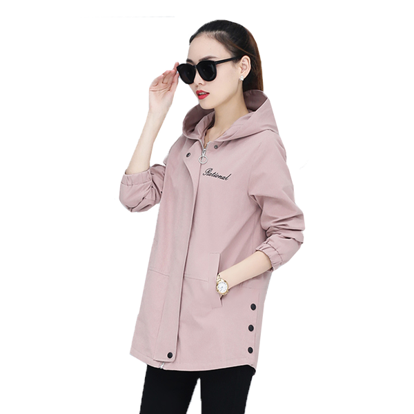 women's jackets women jacket 2021 spring autumn korean hooded long-sleeve thin windbreaker outerwear loose plus size ladies coats 3xl, Black;brown
women's jackets women jacket 2021 spring autumn korean hooded long-sleeve thin windbreaker outerwear loose plus size ladies coats 3xl, Black;brown