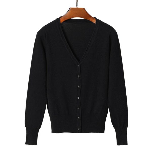 women's sweaters women knitted cardigan coat casual v-neck button long sleeve jacket sweater spring autumn ladies solid slim cardigans, White;black
women's sweaters women knitted cardigan coat casual v-neck button long sleeve jacket sweater spring autumn ladies solid slim cardigans, White;black