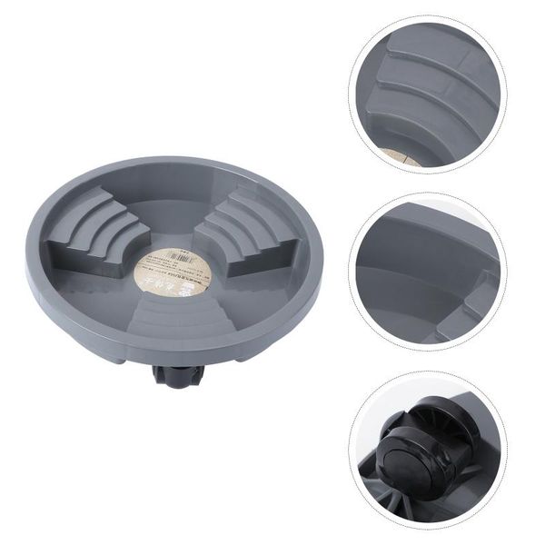 planters & pots 1pc movable flower pot stand plastic rolling planter pallet tray (gray)
planters & pots 1pc movable flower pot stand plastic rolling planter pallet tray (gray)