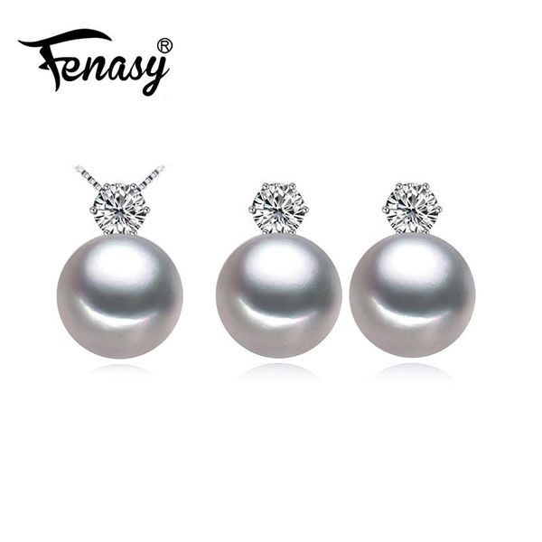 bracelet, earrings & necklace fenasy natural pearl sets 925 sterling silver for women/cute gemstone stud and crown pendant 8-9mm beads, Black
bracelet, earrings & necklace fenasy natural pearl sets 925 sterling silver for women/cute gemstone stud and crown pendant 8-9mm beads, Black