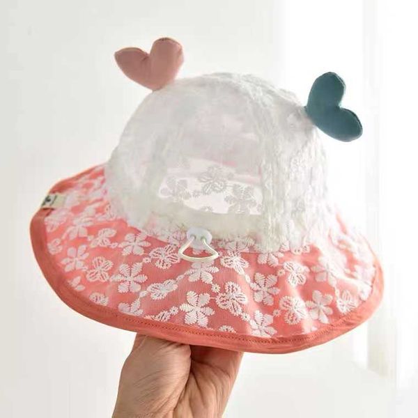 children hat summer new lace breathable fisherman baby girl sun protection cap basin tide, Yellow
children hat summer new lace breathable fisherman baby girl sun protection cap basin tide, Yellow