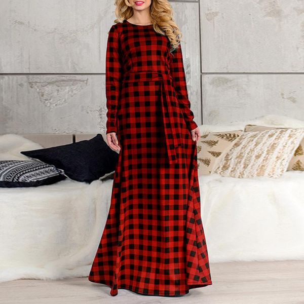 casual dresses plus size for women 4xl 5xl 6xl plaid print maxi dress long sleeve round collar red checked elegant ladies #20, Black;gray
casual dresses plus size for women 4xl 5xl 6xl plaid print maxi dress long sleeve round collar red checked elegant ladies #20, Black;gray