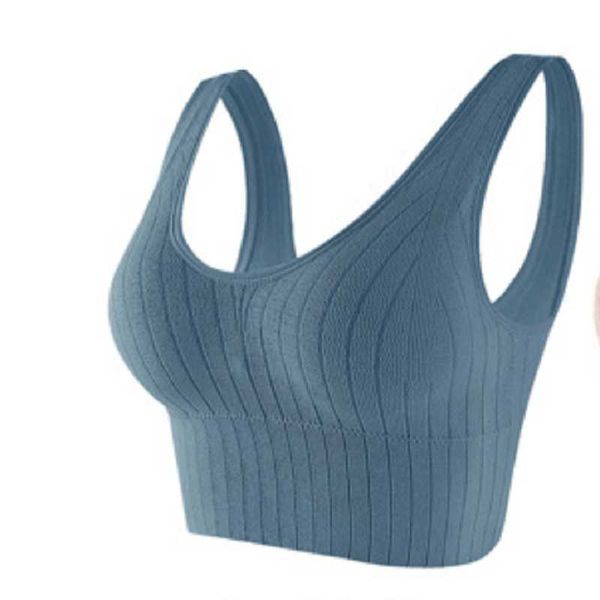 women's seamless sport underwear gathering sleeveless back midriff yoga bra unrimmed outfit
women's seamless sport underwear gathering sleeveless back midriff yoga bra unrimmed outfit