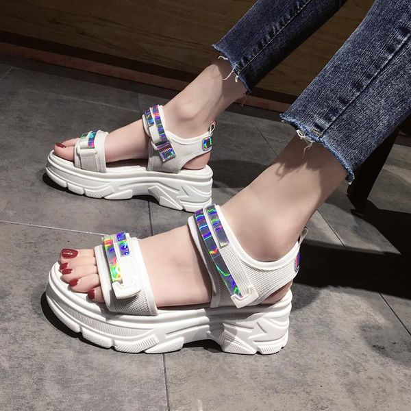 summer clogs wedge multicolored sandals female shoe muffins all-match clear heels platform girls flat thick sports dress shoes, Black
summer clogs wedge multicolored sandals female shoe muffins all-match clear heels platform girls flat thick sports dress shoes, Black