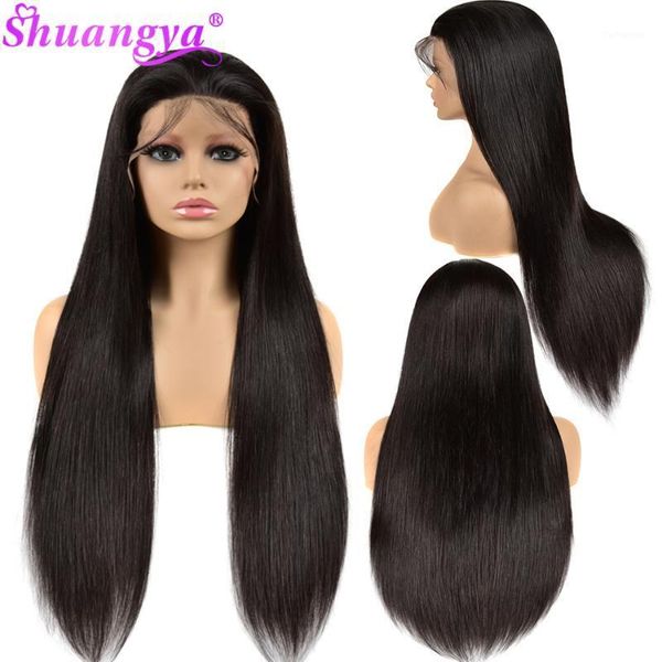100% human hair lace frontal wigs for girls malaysian straight pre-plucked wig 150% 180% density with baby hair1, Black;brown
100% human hair lace frontal wigs for girls malaysian straight pre-plucked wig 150% 180% density with baby hair1, Black;brown