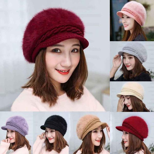 autumn winter warm hat female hair plus velvet knit ladies woolen cap earmuffs mother duck trendy#40 cycling caps & masks, Black
autumn winter warm hat female hair plus velvet knit ladies woolen cap earmuffs mother duck trendy#40 cycling caps & masks, Black