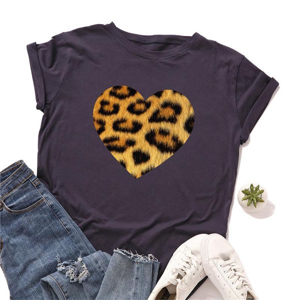 women's t-shirt oversizesd shirts leopard print tshirt women 100%cotton o neck short sleeve tees summer t shirt female, White
women's t-shirt oversizesd shirts leopard print tshirt women 100%cotton o neck short sleeve tees summer t shirt female, White