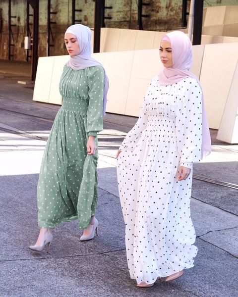 Wave Point Long Dresses for Women Muslim Kaftan Hijab Dress Dubai Abaya Turkey Kimono Caftan Islamic Clothing Vestidos Largos
Wave Point Long Dresses for Women Muslim Kaftan Hijab Dress Dubai Abaya Turkey Kimono Caftan Islamic Clothing Vestidos Largos