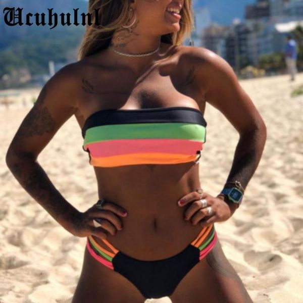 women's swimwear women swimsuit bikini set arrival plus size bandage bathing suit female sets striped swim beach wear, White;black
women's swimwear women swimsuit bikini set arrival plus size bandage bathing suit female sets striped swim beach wear, White;black
