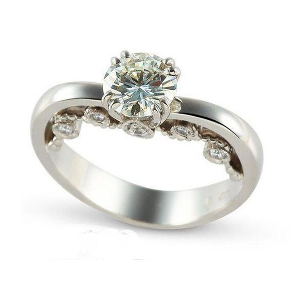 cluster rings classic brand love heart silver color round crystal for women wedding bands vintage white zircon engagement ring, Golden;silver
cluster rings classic brand love heart silver color round crystal for women wedding bands vintage white zircon engagement ring, Golden;silver