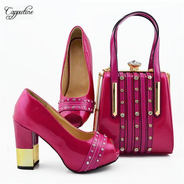 dress shoes fuchsia high heel sandal and handbag set for wedding/party md010, height 9.5cm, Black
dress shoes fuchsia high heel sandal and handbag set for wedding/party md010, height 9.5cm, Black