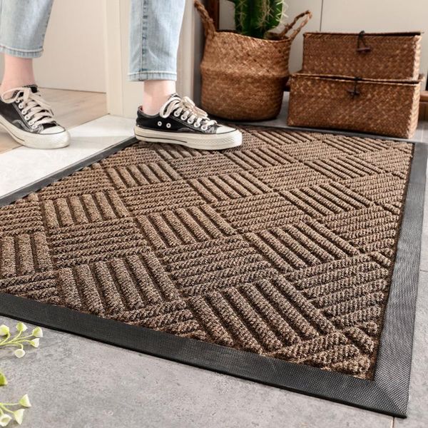 rubber bottom door mats for outdoor indoor antiwear ant-slip floor bathroom carpet rugs gray plaid hallway entrance doormat carpets
rubber bottom door mats for outdoor indoor antiwear ant-slip floor bathroom carpet rugs gray plaid hallway entrance doormat carpets