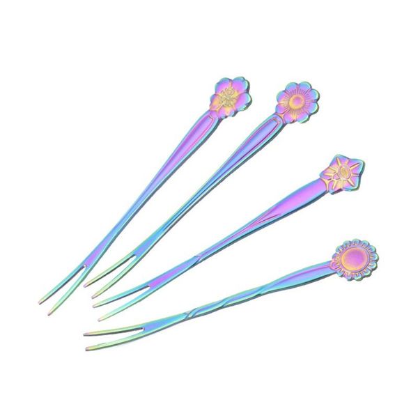 forks 4pcs japanese style creative flower fork grade stainless steel two tooth handle dessert fruit
forks 4pcs japanese style creative flower fork grade stainless steel two tooth handle dessert fruit
