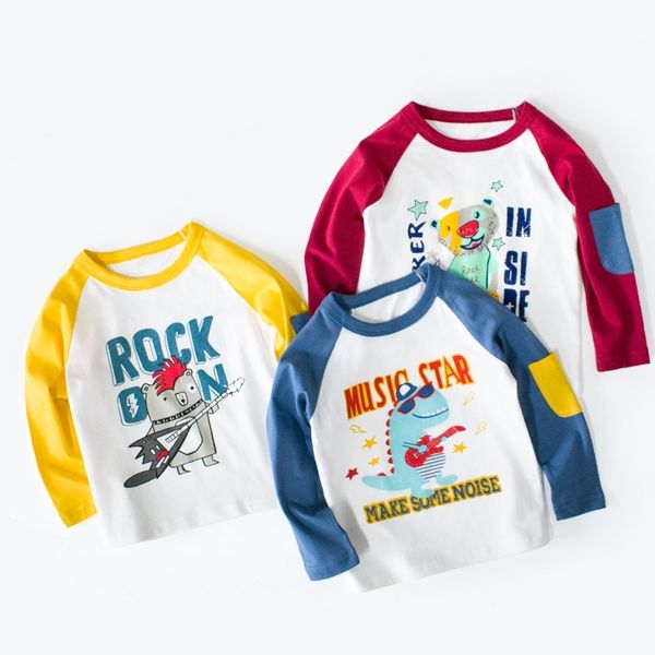 27kids korean boys autumn long sleeve t-shirt undergarment children's clothing, Blue;red
27kids korean boys autumn long sleeve t-shirt undergarment children's clothing, Blue;red