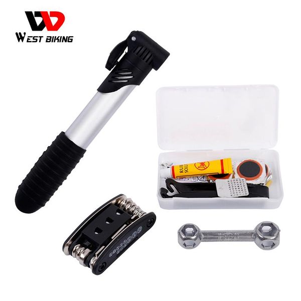 bike pumps west biking mini pump multifunction bicycle tools bag tire repair tool kits inflator multi set +
bike pumps west biking mini pump multifunction bicycle tools bag tire repair tool kits inflator multi set +
