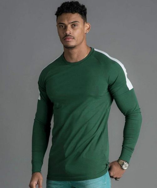 men's t-shirts autumn long-sleeved t-shirt fashion stitching multi-color sports leisure t shirt men, White;black
men's t-shirts autumn long-sleeved t-shirt fashion stitching multi-color sports leisure t shirt men, White;black