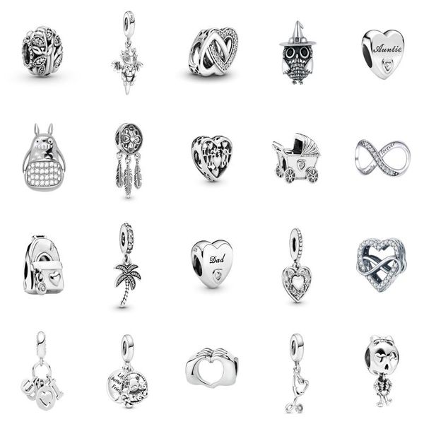 925 sterling silver charm traveling backpack heart dangle charm cat pendant fit pandora bracelet for women gift, Bronze;silver
925 sterling silver charm traveling backpack heart dangle charm cat pendant fit pandora bracelet for women gift, Bronze;silver