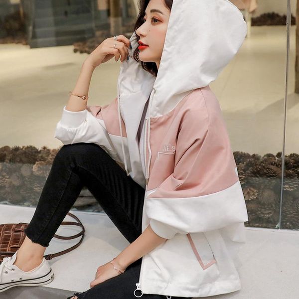 women's trench coats spring autumn coat for women casual windbreaker 2021 korean fashion ladies clothes casacos feminino, Tan;black
women's trench coats spring autumn coat for women casual windbreaker 2021 korean fashion ladies clothes casacos feminino, Tan;black