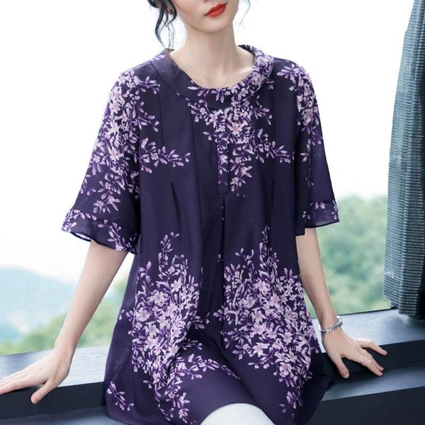 women's blouses & shirts summer style women temperament fashion half sleeve ladies chiffon casual loose blusas mid-length mm0416, White
women's blouses & shirts summer style women temperament fashion half sleeve ladies chiffon casual loose blusas mid-length mm0416, White