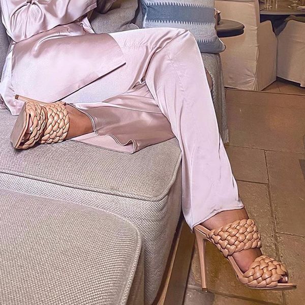 dress shoes women sandals high heels weave band leather slippers thin heel summer fashion pumps open toe woman sandal, Black
dress shoes women sandals high heels weave band leather slippers thin heel summer fashion pumps open toe woman sandal, Black