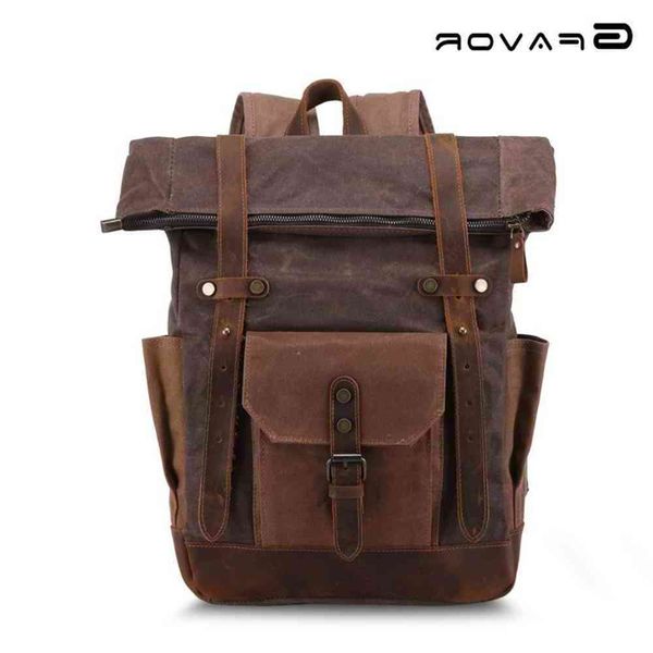 men's bag oil wax waterproof canvas backpack canvas men's backpack crazy horse skin
men's bag oil wax waterproof canvas backpack canvas men's backpack crazy horse skin