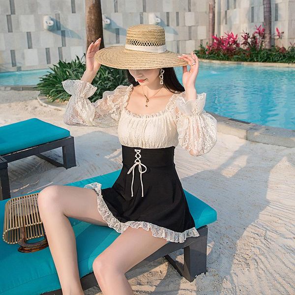 one-piece suits swimsuit push up 2021 swimwear women one piece hubble bubble long sleeve skirt pants korean ins bath bathing suit print
one-piece suits swimsuit push up 2021 swimwear women one piece hubble bubble long sleeve skirt pants korean ins bath bathing suit print