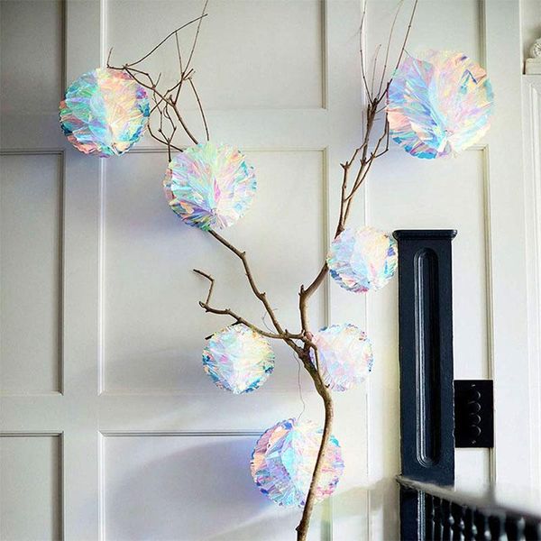 decorative flowers & wreaths 3pcs rainbow film laser plastic colorful gradient paper flower ball honeycomb hanging ornament wedding party de
decorative flowers & wreaths 3pcs rainbow film laser plastic colorful gradient paper flower ball honeycomb hanging ornament wedding party de