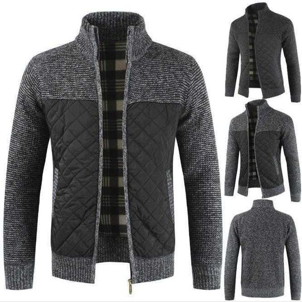 men's sweaters 20aw casual designer solid patchwork long sleeve thick fleece cardigan stand color sweater men 2f9r, White;black
men's sweaters 20aw casual designer solid patchwork long sleeve thick fleece cardigan stand color sweater men 2f9r, White;black