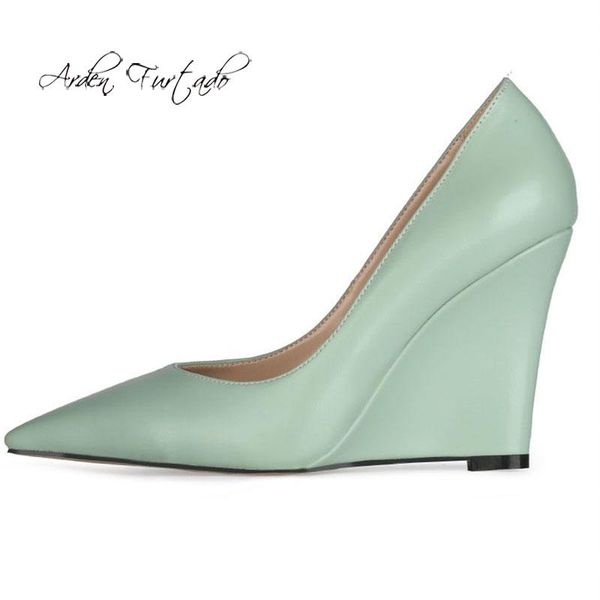 arden furtado 2021 spring autumn fashion wedges women's shoes elegant slip on white yellow pointed toe pumps large size 44 45 dress, Black
arden furtado 2021 spring autumn fashion wedges women's shoes elegant slip on white yellow pointed toe pumps large size 44 45 dress, Black