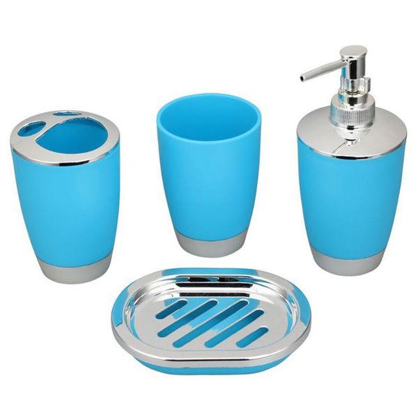 bath accessory set 4pcs el practical pp bathroom suit toothbrush holder home accessories dispenser lotion bottle soap box durable cup
bath accessory set 4pcs el practical pp bathroom suit toothbrush holder home accessories dispenser lotion bottle soap box durable cup