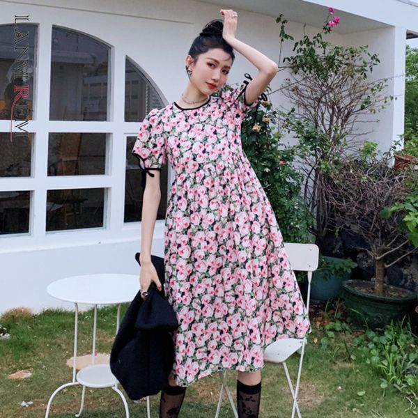 women printing dress floral short sleeves dresses female temperament loose fit fashion tide summer 2h273 210507, Black;gray
women printing dress floral short sleeves dresses female temperament loose fit fashion tide summer 2h273 210507, Black;gray
