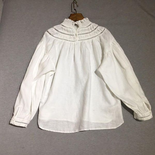 women's blouses & shirts ch04146 fashion 2021 runway luxury european design party style clothing, White
women's blouses & shirts ch04146 fashion 2021 runway luxury european design party style clothing, White