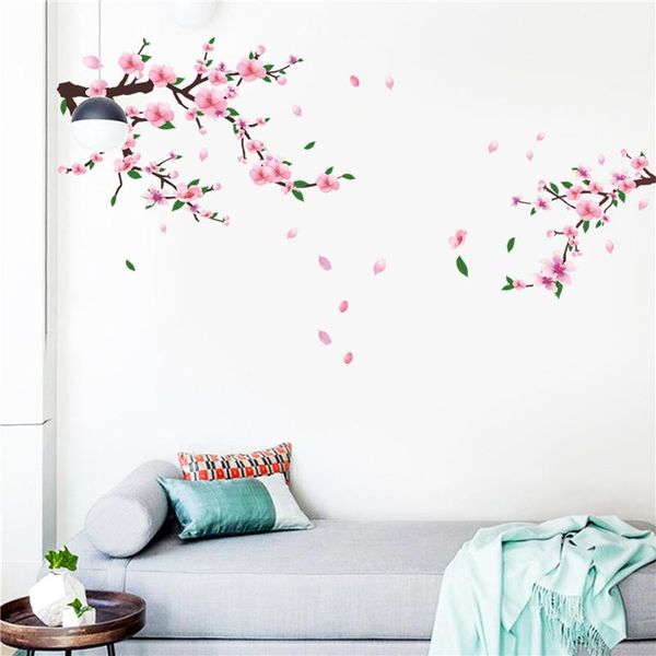 wall stickers 2021 pvc pink peach blossom chinese style decal for home interior butterflies decor romantic diy poster
wall stickers 2021 pvc pink peach blossom chinese style decal for home interior butterflies decor romantic diy poster