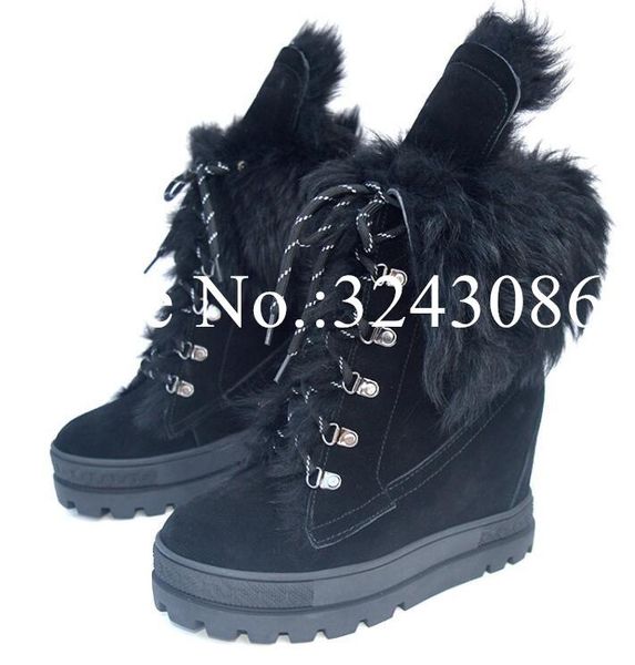boots winter fur woman snow fashion black 8cm incresing wedge heel ankle lady comfortable platform casual dropship
boots winter fur woman snow fashion black 8cm incresing wedge heel ankle lady comfortable platform casual dropship