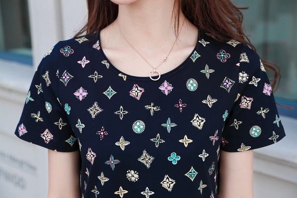 cotton new summer dress long sleeve 2021 printed, White;black 
cotton new summer dress long sleeve 2021 printed, White;black