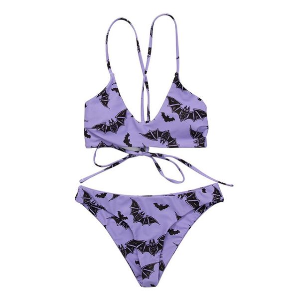 one-piece suits 2 pieces swimwear set female bat print v-neck spaghetti strap short vest+ bikini panties for adults
one-piece suits 2 pieces swimwear set female bat print v-neck spaghetti strap short vest+ bikini panties for adults