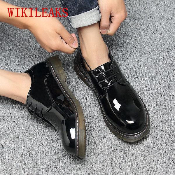 dress shoes men lace up patent leather formal mariage wedding oxford for zapatos hombre vestir, Black
dress shoes men lace up patent leather formal mariage wedding oxford for zapatos hombre vestir, Black