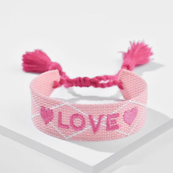 tennis summer bohemia jewelry handmade weave cotton letter wrap bracelets fashion tassel women bracelet bangle 2021, Golden;silver
tennis summer bohemia jewelry handmade weave cotton letter wrap bracelets fashion tassel women bracelet bangle 2021, Golden;silver