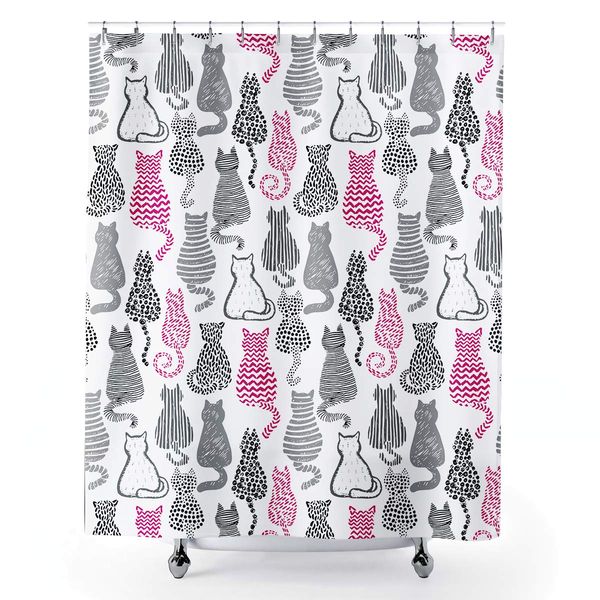 cute cartoon cat animals shower curtain abstract kitten purple gray tail lovely multicolor 60wx72l inch modern waterproof 12
cute cartoon cat animals shower curtain abstract kitten purple gray tail lovely multicolor 60wx72l inch modern waterproof 12