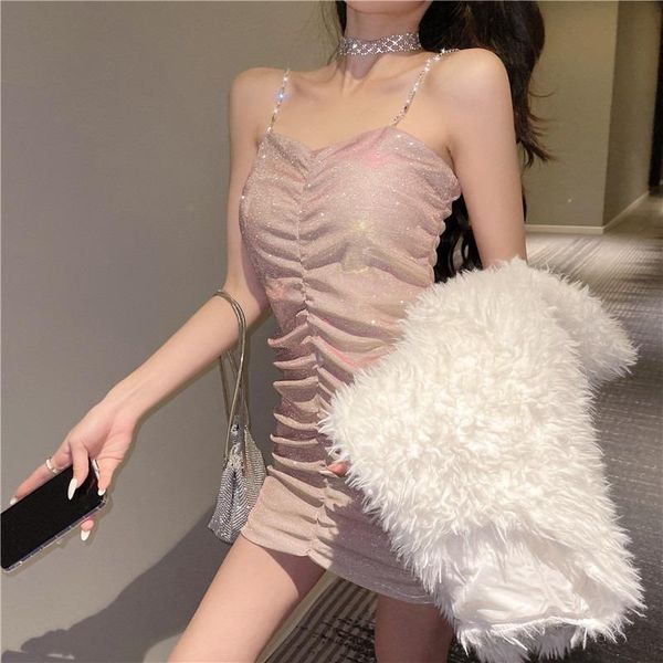 with shoulder-straps 2021 temperament show thin render package buttocks tight inside take short dresses casual, Black;gray
with shoulder-straps 2021 temperament show thin render package buttocks tight inside take short dresses casual, Black;gray