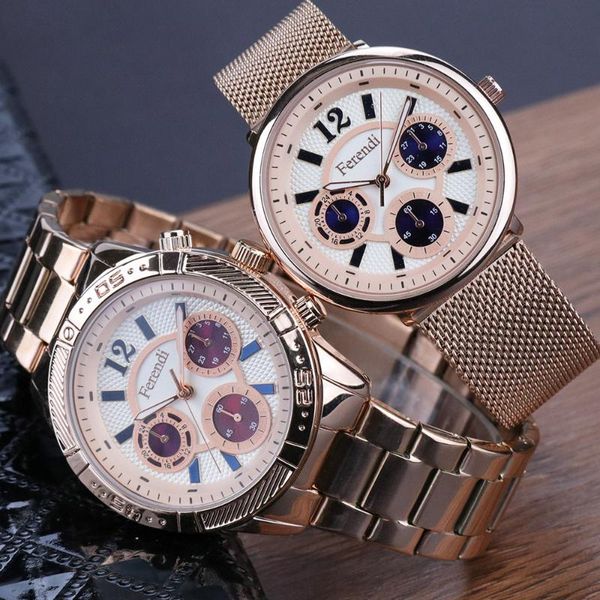 wristwatches relojes hombre 2021 watches men chronograph male sport waterproof stainless steel quartz watch, Slivery;brown
wristwatches relojes hombre 2021 watches men chronograph male sport waterproof stainless steel quartz watch, Slivery;brown