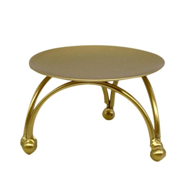 candle holders european style candlestick iron retro round table golden for home festive ornament 1pcs
candle holders european style candlestick iron retro round table golden for home festive ornament 1pcs