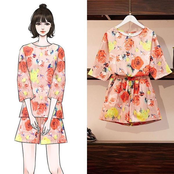 womens 2 piece sets 2021 summer plus size 5xl sweatsuit floral print blouses shorts two pieces ladies outfits women's pants, White
womens 2 piece sets 2021 summer plus size 5xl sweatsuit floral print blouses shorts two pieces ladies outfits women's pants, White