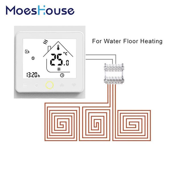 smart home control thermostat temperature controller water warm floor underfloor heating 3a weekly programmable
smart home control thermostat temperature controller water warm floor underfloor heating 3a weekly programmable