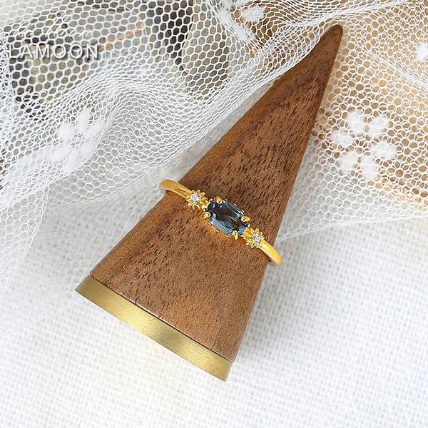 lamoon vingtate 925 silver ring for women star natural london blue z rings 14k gold plated fine jewelry 2020 lmri066, Slivery;golden
lamoon vingtate 925 silver ring for women star natural london blue z rings 14k gold plated fine jewelry 2020 lmri066, Slivery;golden