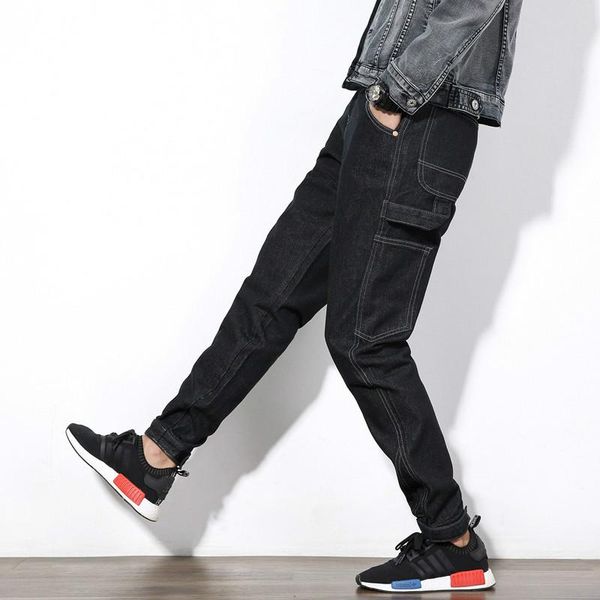 men's clothing men straight fleece jeans multi pocket warm denim biker jean pants, Blue
men's clothing men straight fleece jeans multi pocket warm denim biker jean pants, Blue