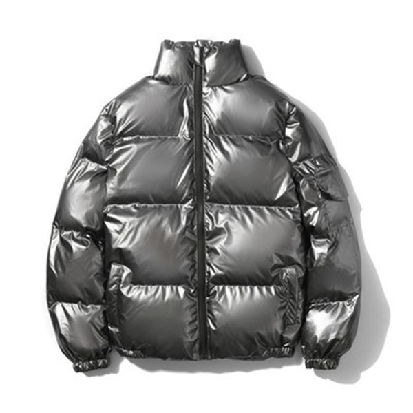 man glossy down parkas fashion trend couples thicken zipper puffer outerwears designer winter male luxury bread punk puff jackets coats, Black
man glossy down parkas fashion trend couples thicken zipper puffer outerwears designer winter male luxury bread punk puff jackets coats, Black