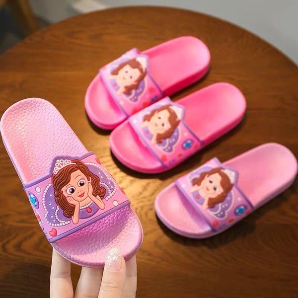 slipper cute princess children' slippers summer girls sandals indoor home non-slip soft bottom and, Black;grey
slipper cute princess children' slippers summer girls sandals indoor home non-slip soft bottom and, Black;grey
