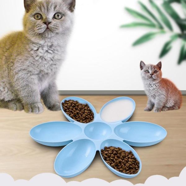 cat bowls & feeders creative food feeding utensils petal multi-cell kitten bowl pp plastic pet feeder supply
cat bowls & feeders creative food feeding utensils petal multi-cell kitten bowl pp plastic pet feeder supply